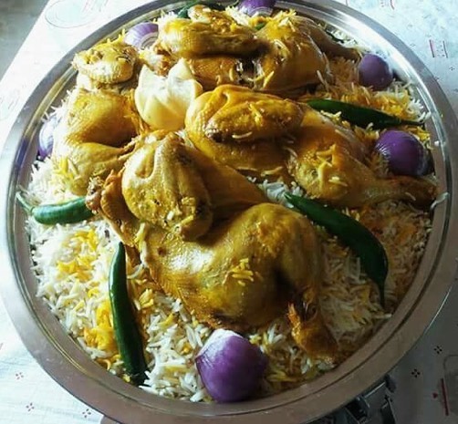 مندي دجاج #kaf_food