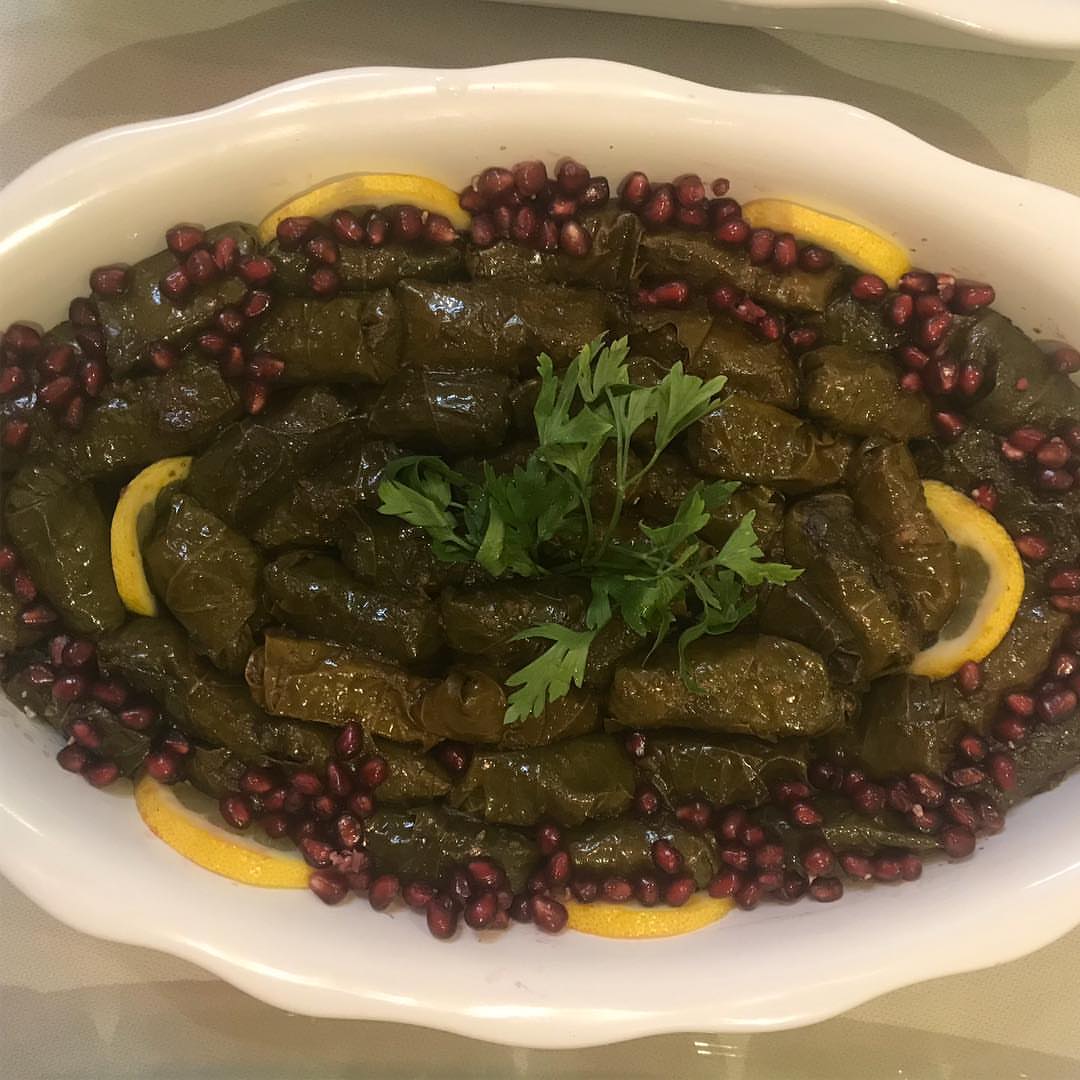 عيدكم مبارك #صواني العيد #ورق عنب