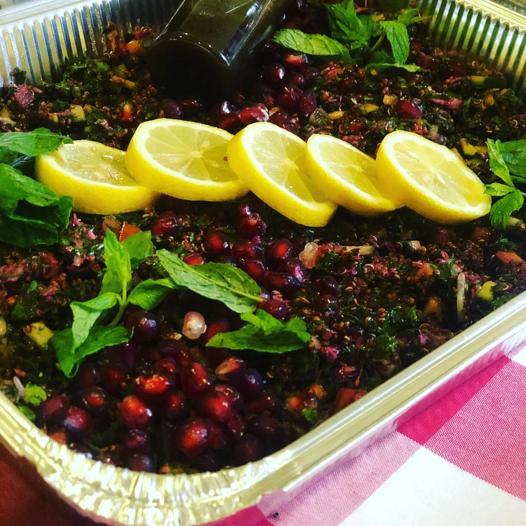 تبولة الكينوا المميزة من دشداش‍ #تبولة_كينوا #تبوله #الرياض #حفلات #بوفيهات_الرياض #اكل #د