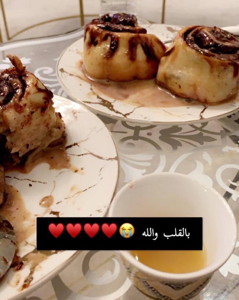 غلطان الي يقول ما في مكان للحلو There's always a place for desserts !