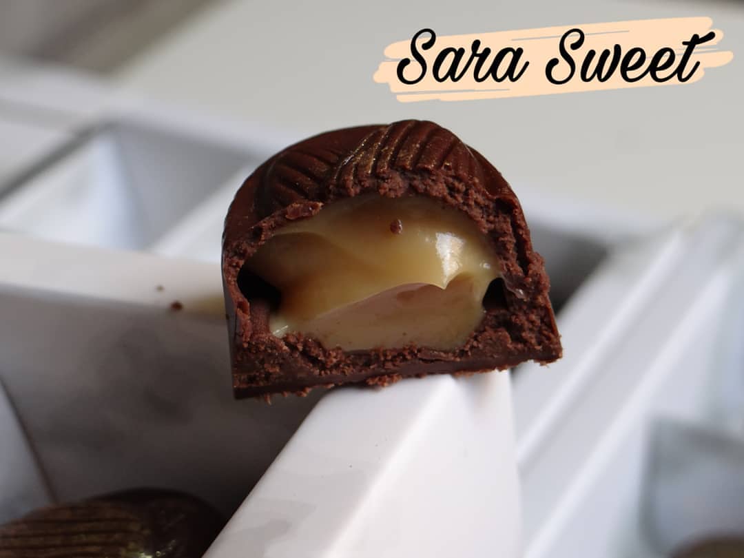 Caramel chocolate #chocolate