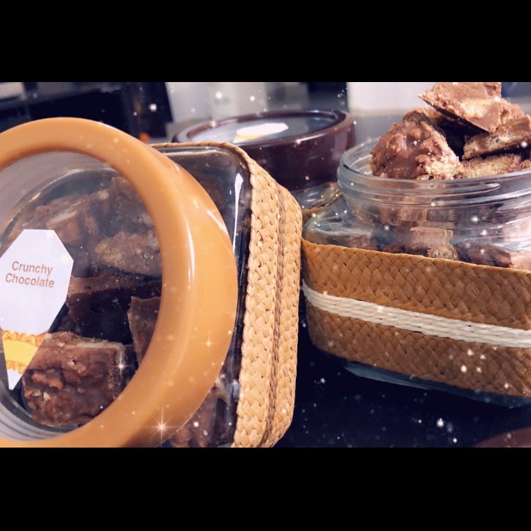 ❤️ Crunchy Chocolate لذاااااااذه
