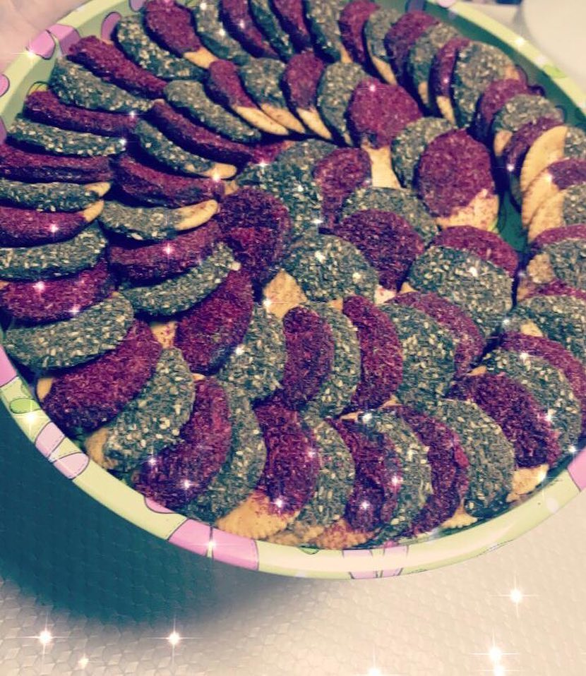 الحلا المالح بالسماق والزعتر