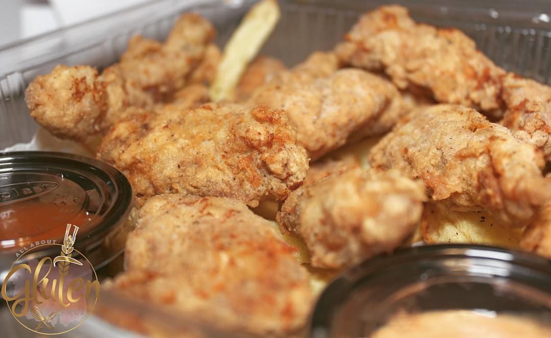 Crispy chicken strips أصابع الدجاج المقرمشة #سيلياك_السعودية #خالي_من_القمح #خالي_من_القمح