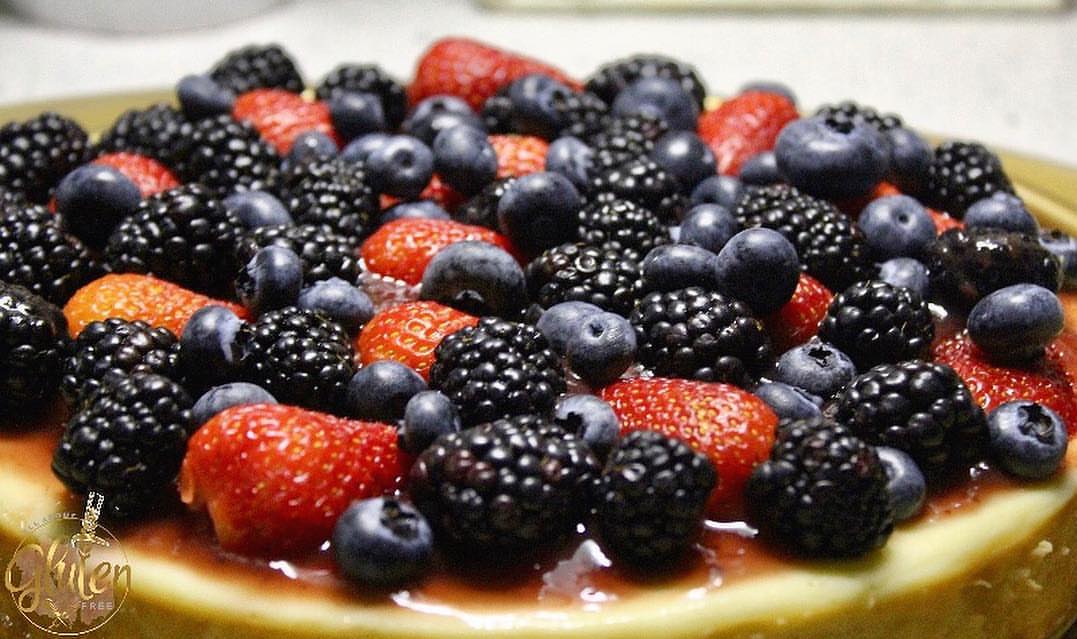 Gluten free cheesecake #glutenfree #خالي_من_القمح #خالي_من_الجلوتين #خالي_من_القلوتين #خال