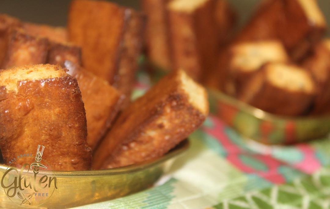 شابورة مقرمشة خالية من الجلوتين Gluten free rusk #خالي_من_القمح #حساسية_قمح #سيلياك_celiac