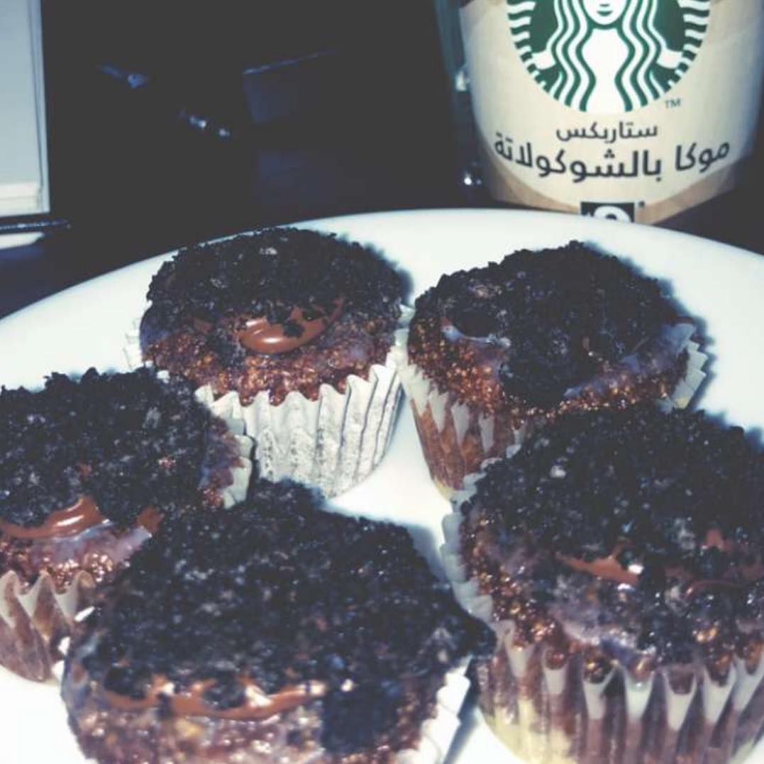 Mini Extra Chocolate Basboosa !!! #Worth_The_Calories
