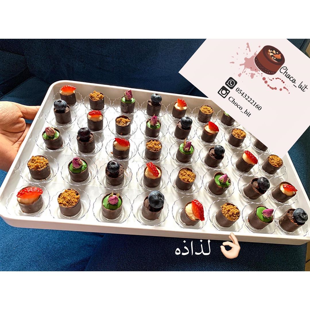 طلبيه زبونه شوكلت#ميني-كوب-شوكولاته#تقديمات#حلويات#افر#اح#مناسبات#استقبال#حلويات#حلى-قهوة#
