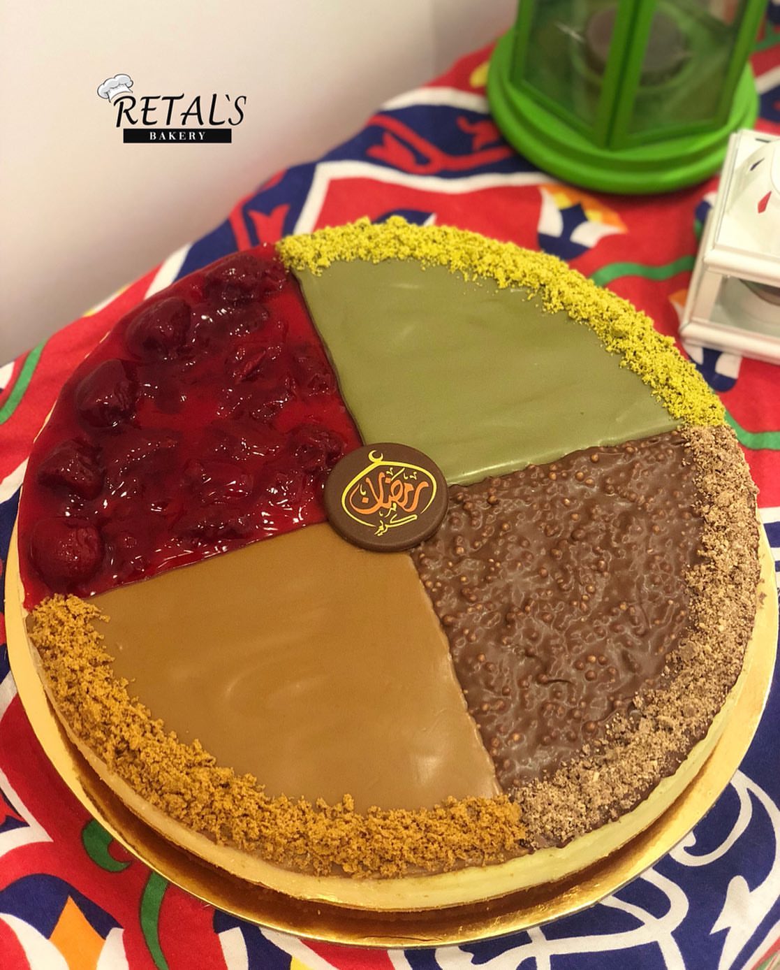 ومع حلول الشهر الفضيل اسأل الله أن يبلغنا صيامه وقيامه . #cheesecake #yummy #home_made #fr