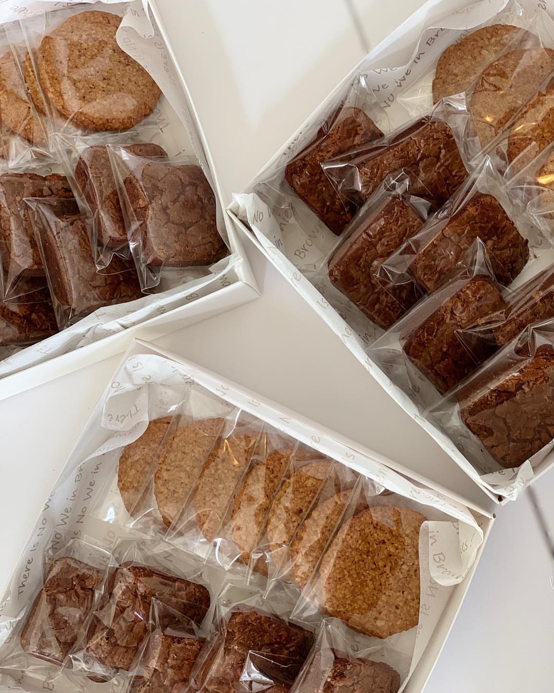 Organic cookies & brownies ❤️