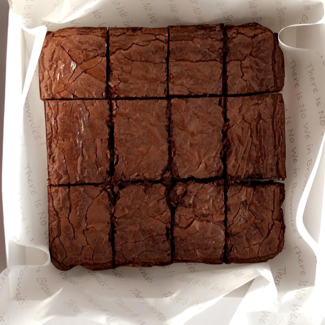 Flourless duble chocolate brownies