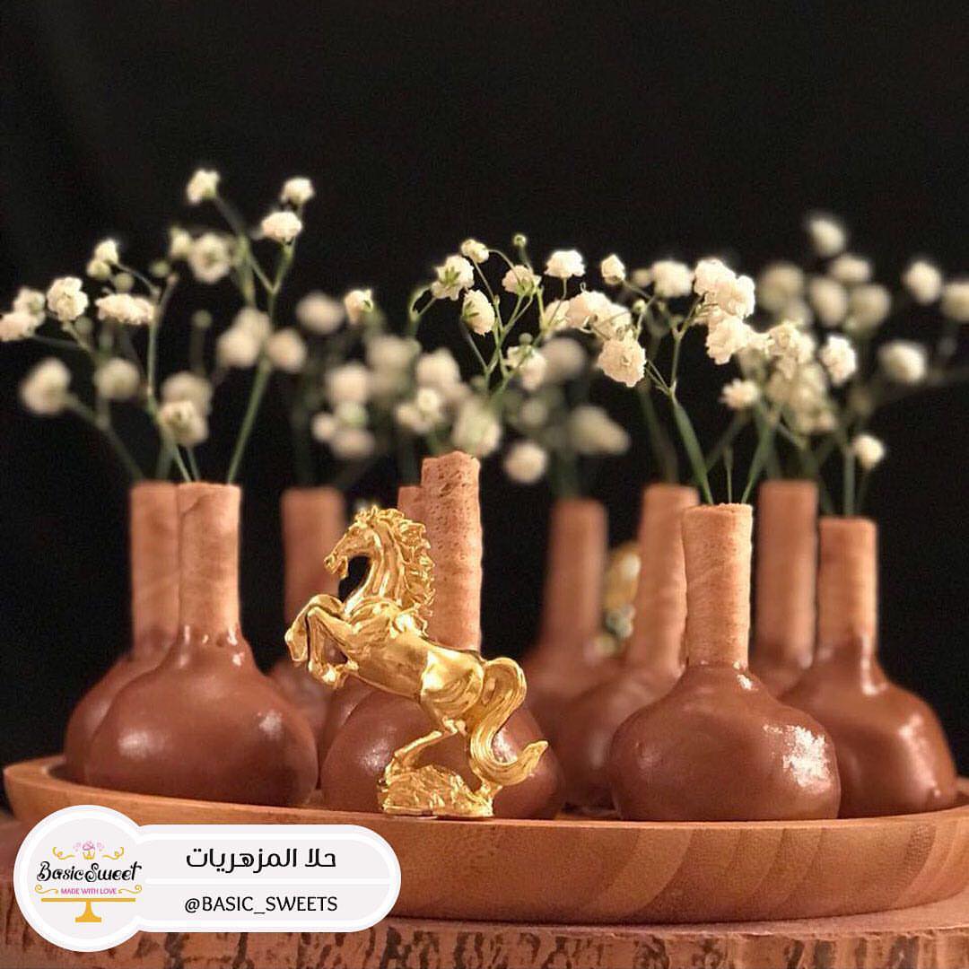 حلا المزهريات سعر 30 حبه بـ 100 ريال . . اقرنوا إعجابكم بـ ماشاء الله . . #حلا #حلويات #تش