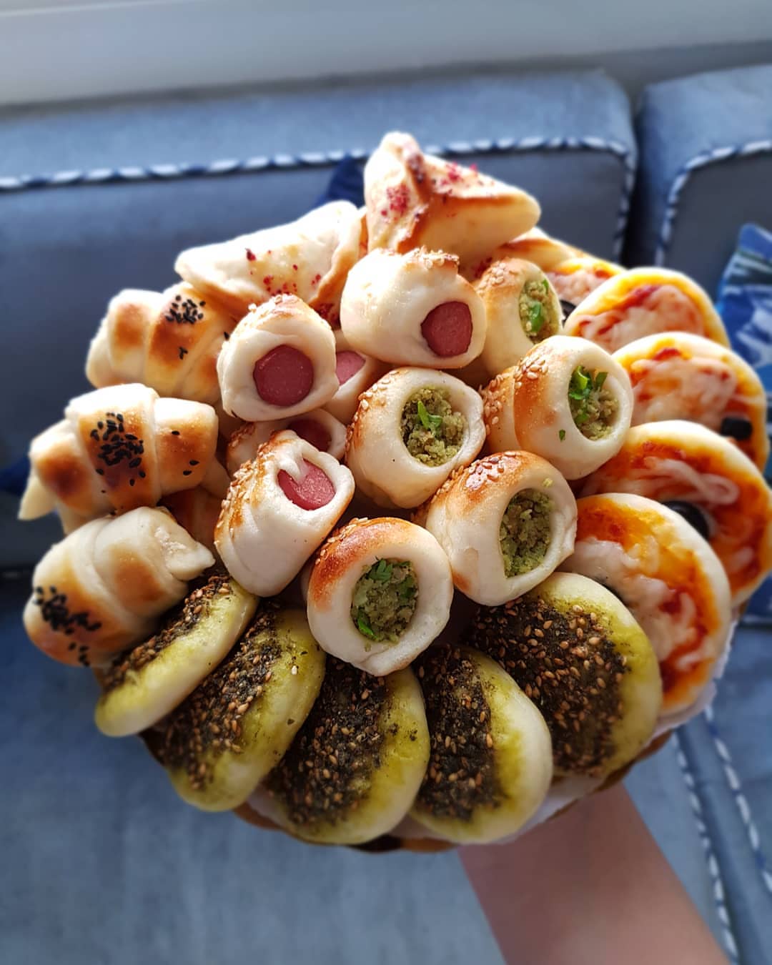 فطاير مشكله لذيذه و هشه ☹