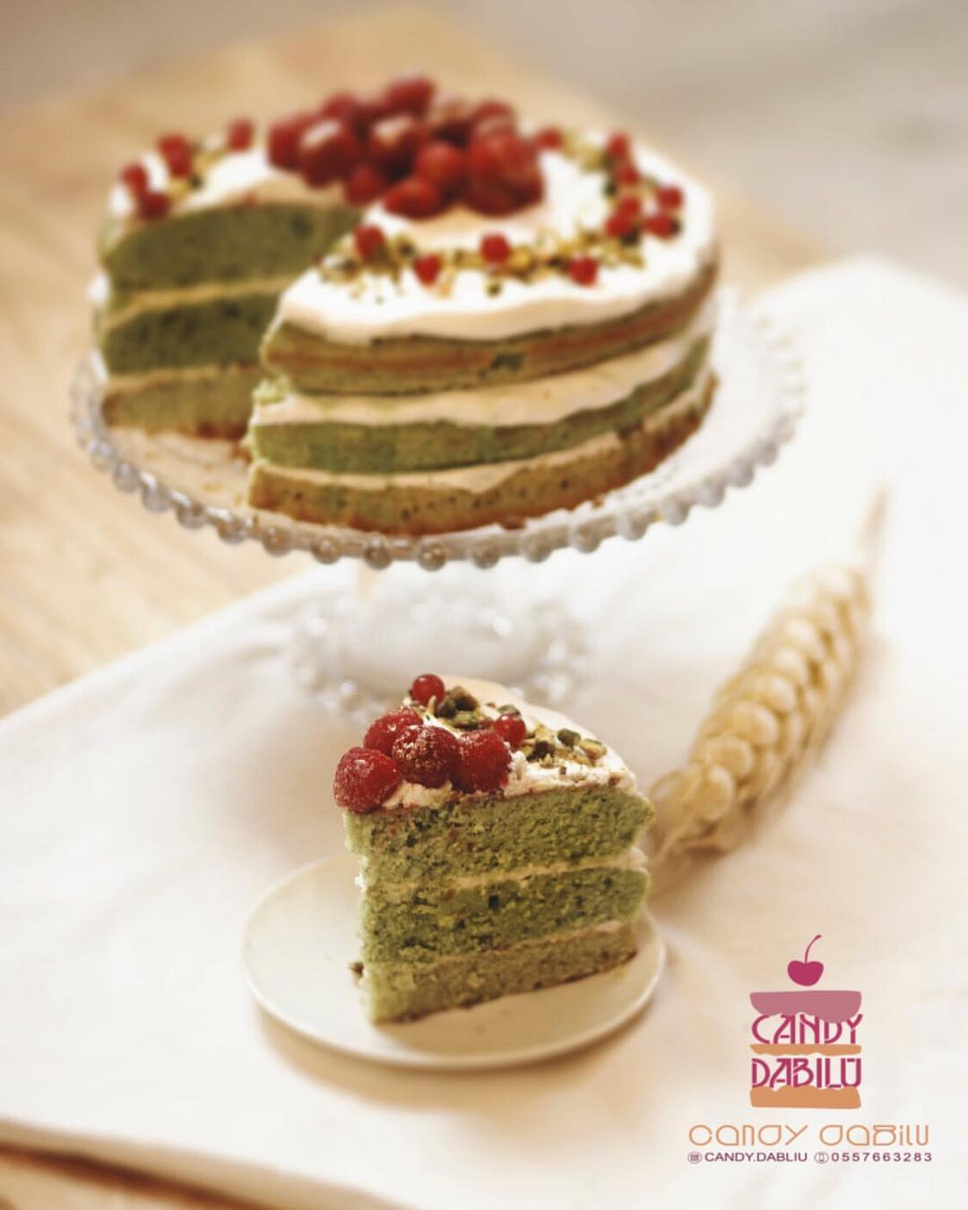 pistachio and lemon ❤️❤️
