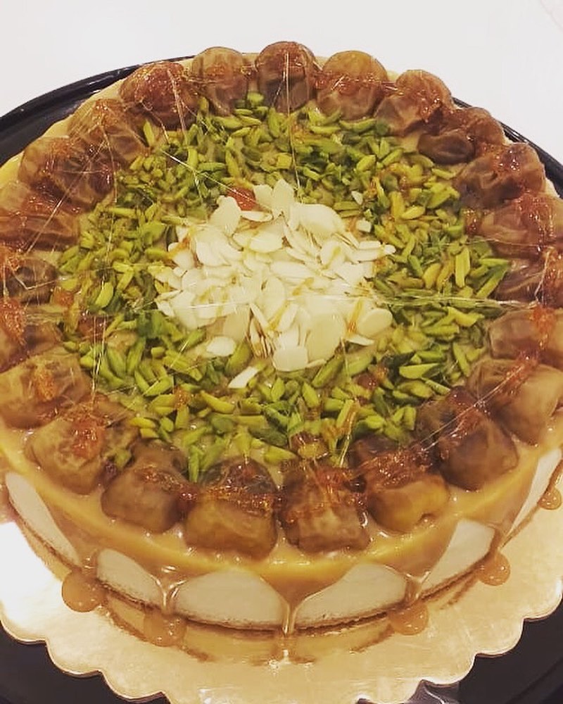 #تشيز_كيك #التمر #dates #cheesecake
