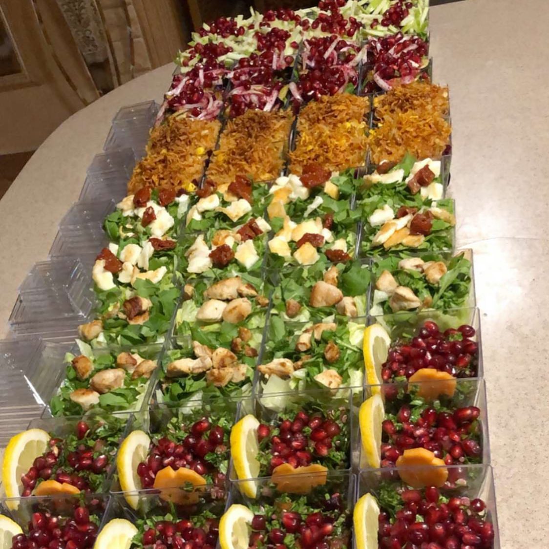 طلبية ميني سط#لذيذ #ميني#سلط#صحي#مميز
