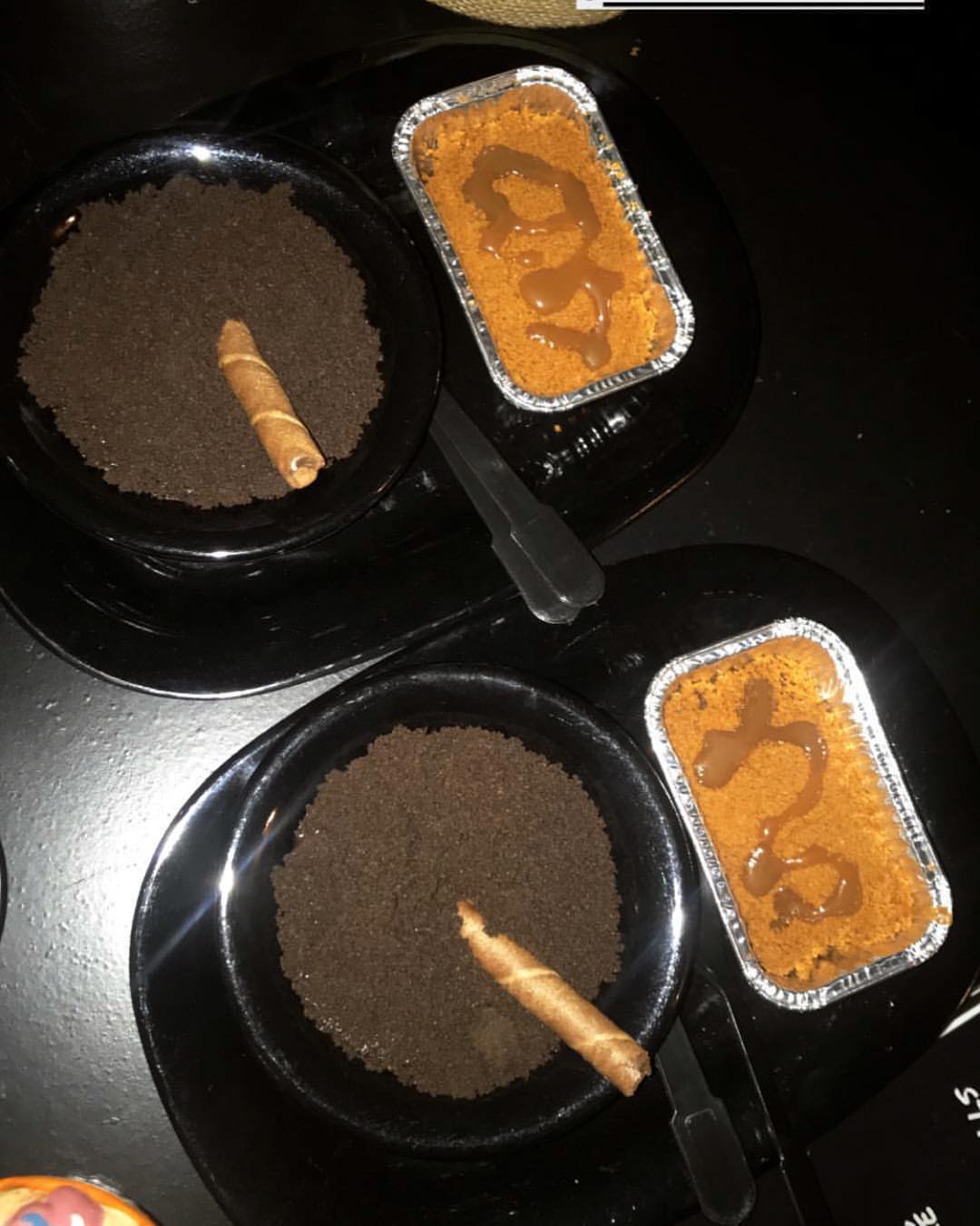 Salted lotus soufflé, Oreo mousse #لوتس #حلى #truck #saudiarabia #الرياض #السعودية #حلويات