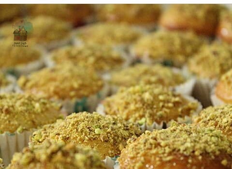 ميني كب كيك الجبن والفستق حبه تجر الثانيه #الطائف #الحوية #كوخ_المرح #كب_كيك #ميني #ميني_ك