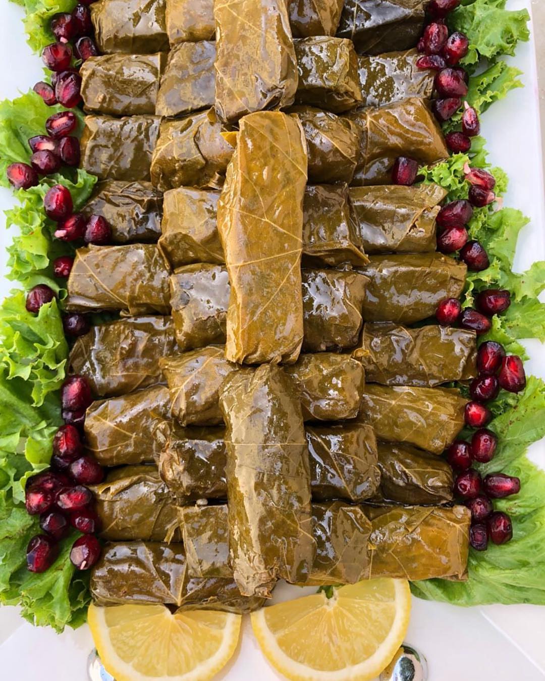 حبيب الملاين ألذ ورق عنب ممكن تذوقه جربوه مره و رايح تدمنونه #سلطة #مقبلات #ورق_عنب #سوشي