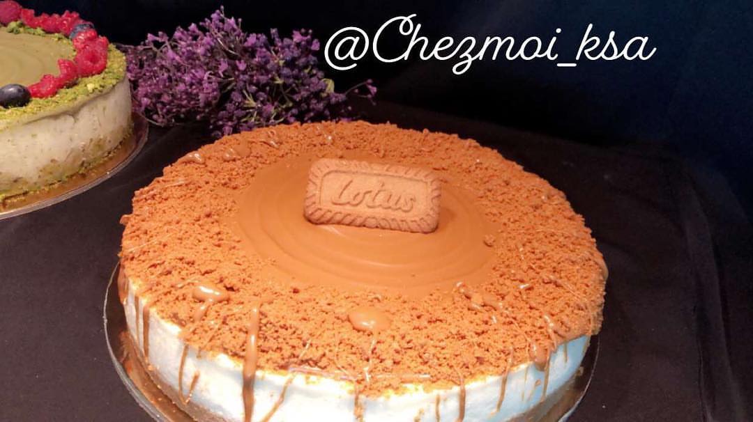 #cheesecake#lotus#jeddah#makkah#تشيزكيك#لوتس#جده#مكه