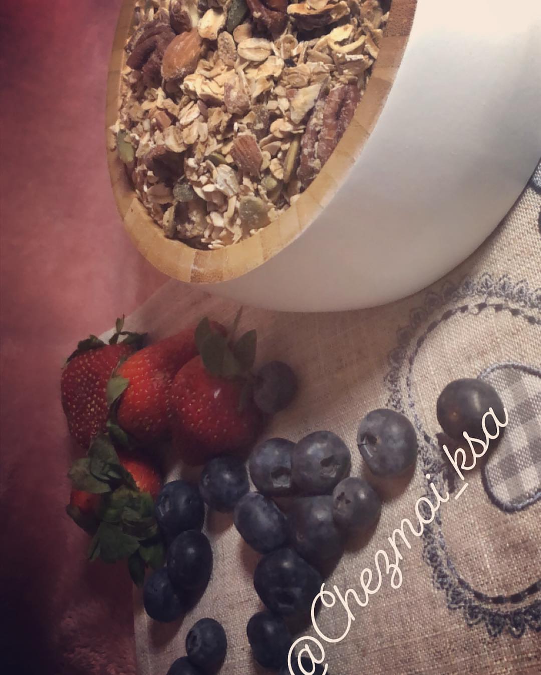 #granola#healthy#jeddah#makkah#breakfast#petitdejunee#sain#قرانولا#صحه#هلثي#جده#مكه#فطور#ص