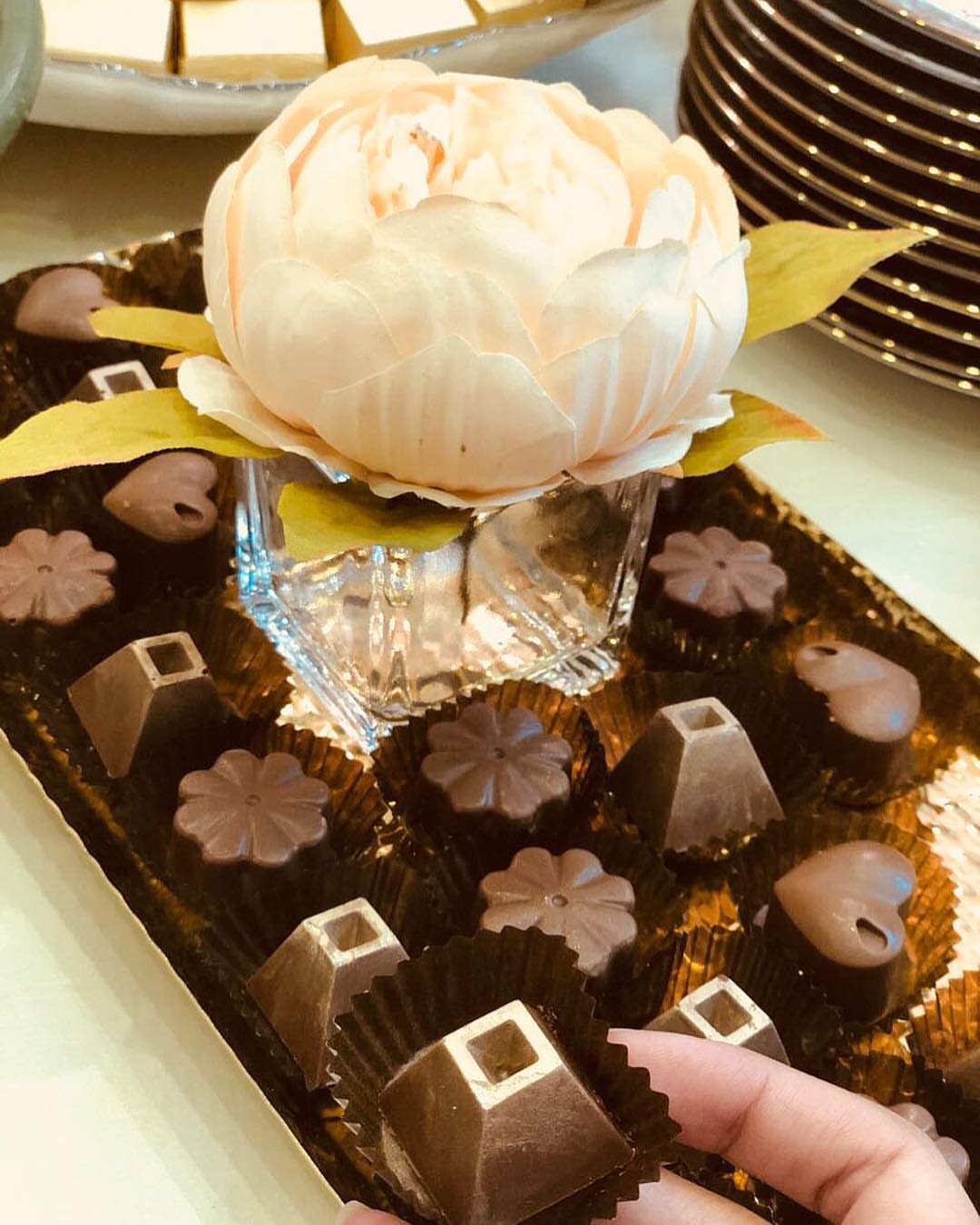 تصوير عميلتي في قمة الذوق #pistachio #chocolate #شوكولاتة #شوكولاتة #افراح #زواجات_الرياض
