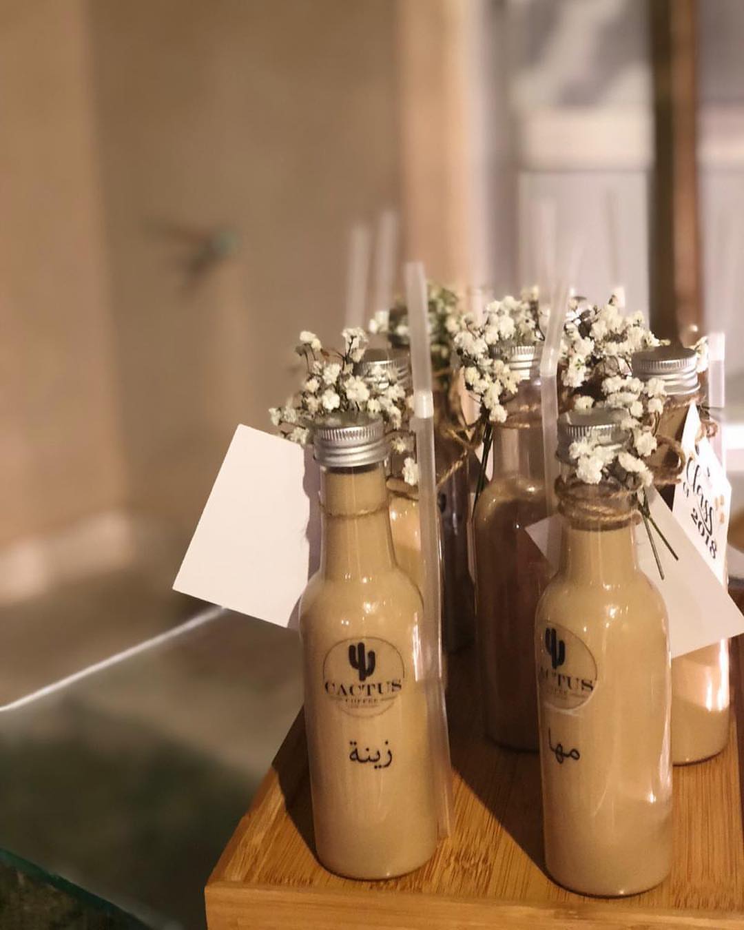 Floral Iced coffee with names as ordered ✨ - - - #icecoffee #coffee #latte #flowers #inst