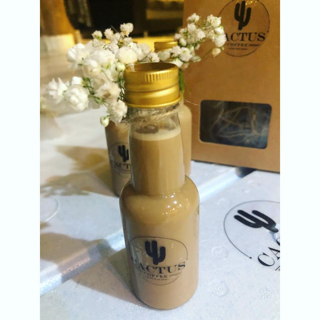 The plastic bottle has been provided by Cactus. You can order the mini or the regular size