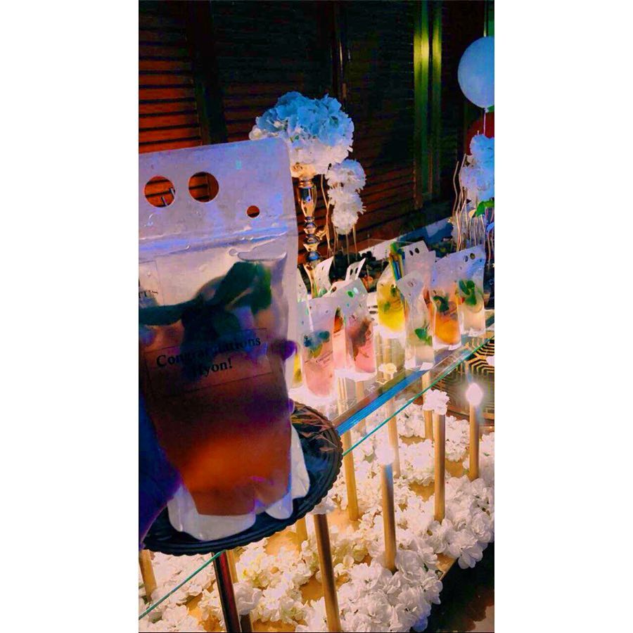 Congratulations Hyon ♥️♥️! - - Iced #mojito different flavors , provided to write as order
