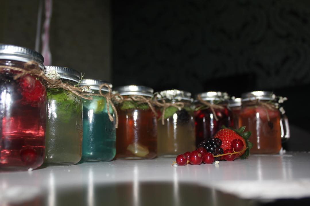 Mini mojitos with different flavors ميني موهيتو بنكهات متعدّدة لمناسباتكم - - - #saudiarab