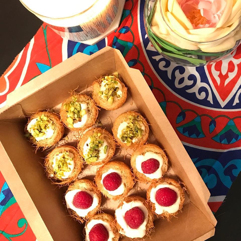 جديدنا ب رمضان .. كنافه بالفستق .. لعشاق الفستق pistachio #قرقيعان #قهوة #حلا #حلا_الكنافة