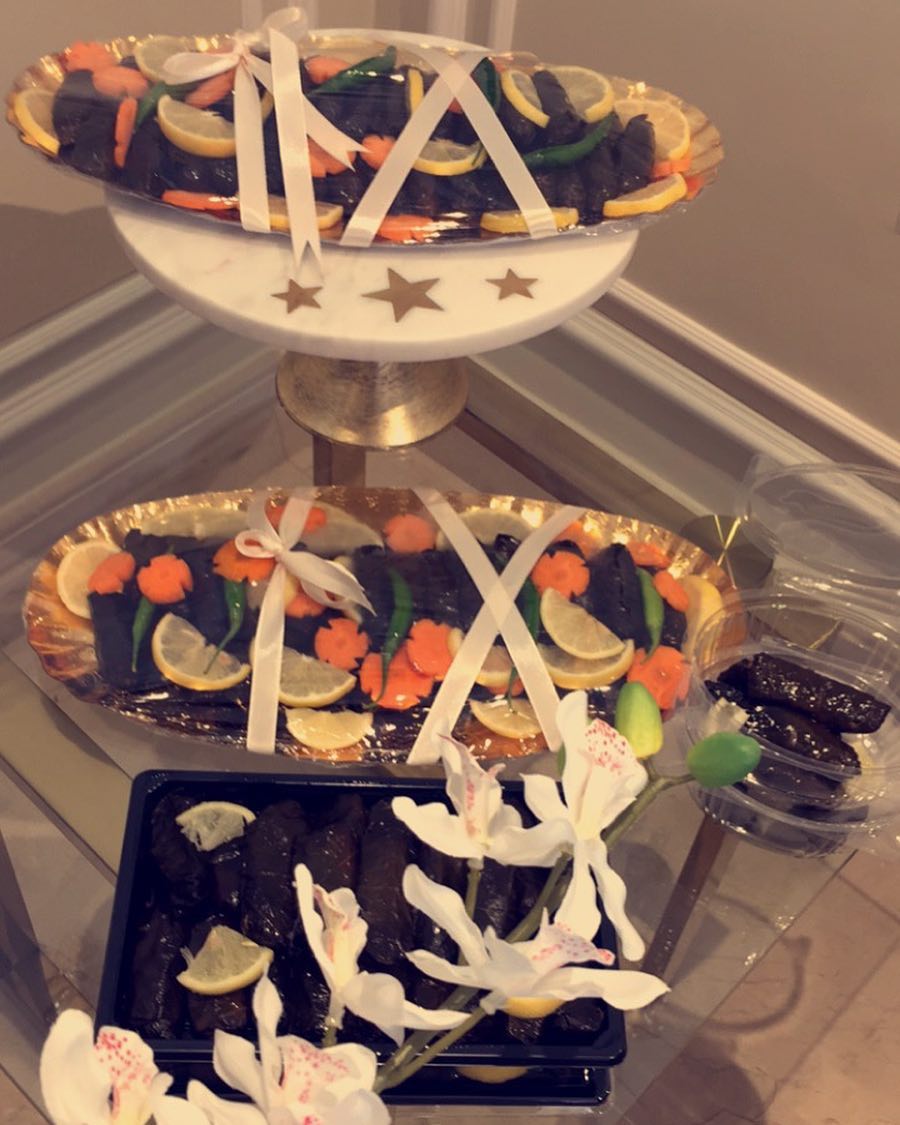 كل الاحجام متوفرة لكم كبير وسط صغير ورق عنب حامض مع دبس الرماااااااان #ورق_عنب_سبايسي #ورق