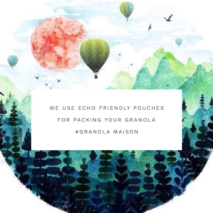 #environment #echofriendly #organic #granola #granolabar #granolabowl #granolabites #grano