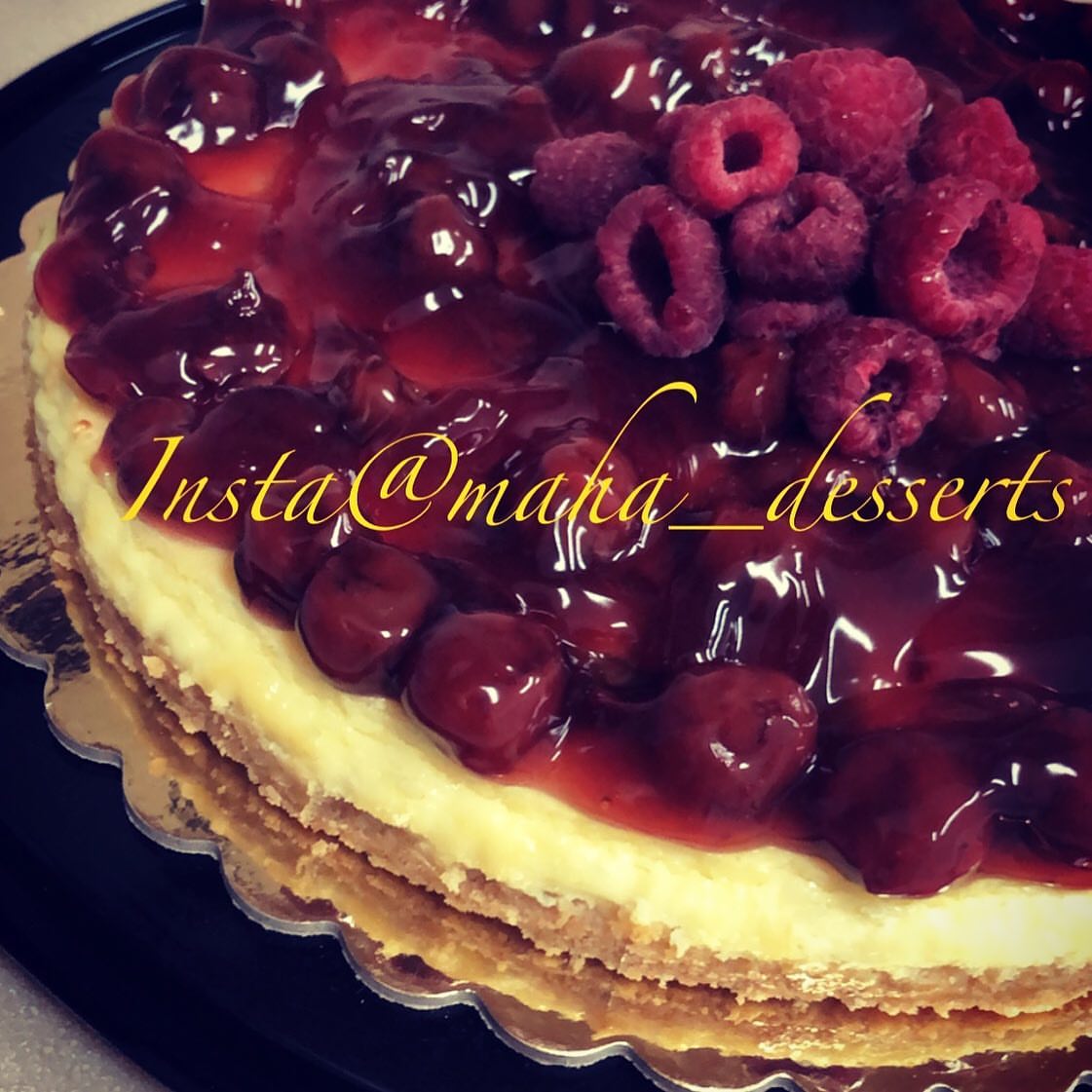 طلبية تشيزكيك التوت#تشيز_كيك_بارد #تشيز_كيك_التوت#cheesecake