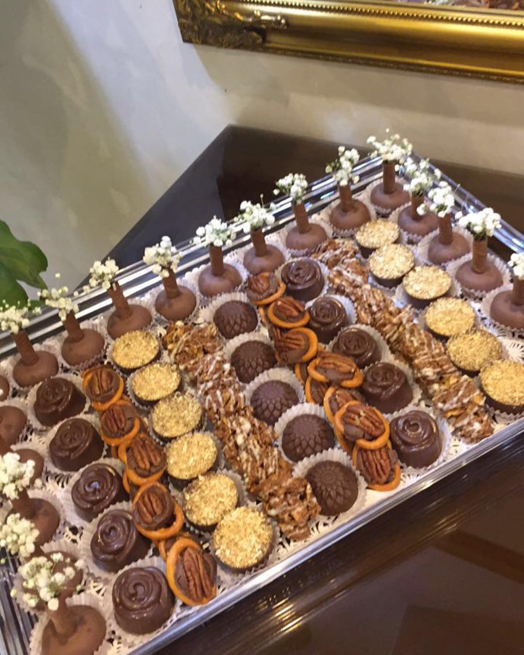 صينية شوكولاته منوعه