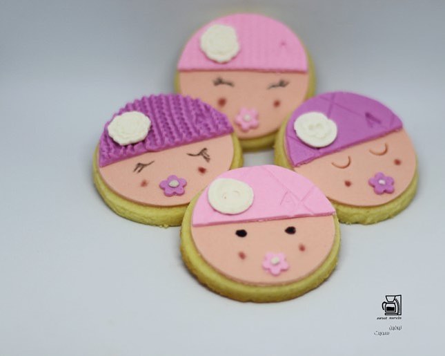 الحجم صغير #cookies #كوكيز_السكر #كوكيز #كوكيز_مواليد #الاحساء #الإحساء