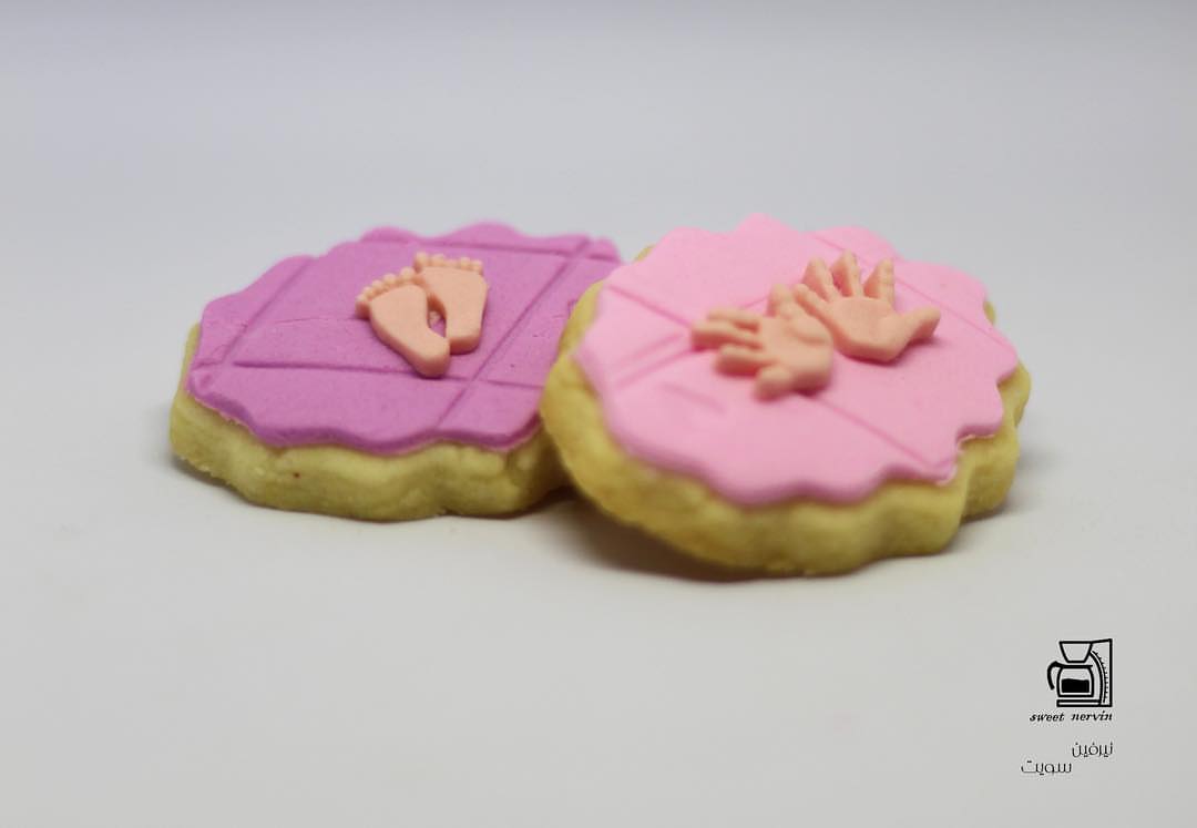 الحجم صغير #cookies #كوكيز_السكر #كوكيز_مواليد #الإحساء