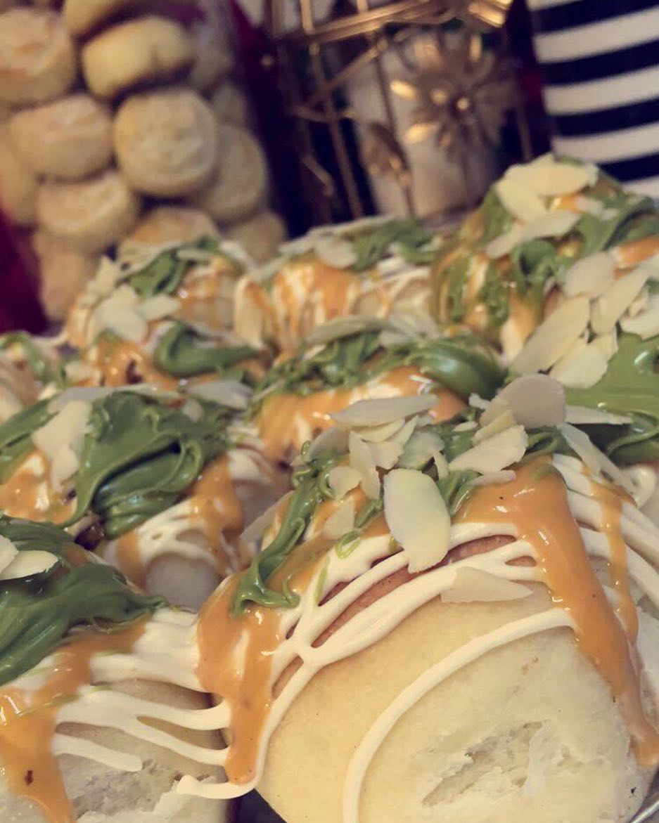 #قهوة #الرياض#طلبيه#طلبيه_زبونه #سنبون#سينبون#سينابون#معمول#كيك#روكي_رود #القصيم#شاهي #بيت