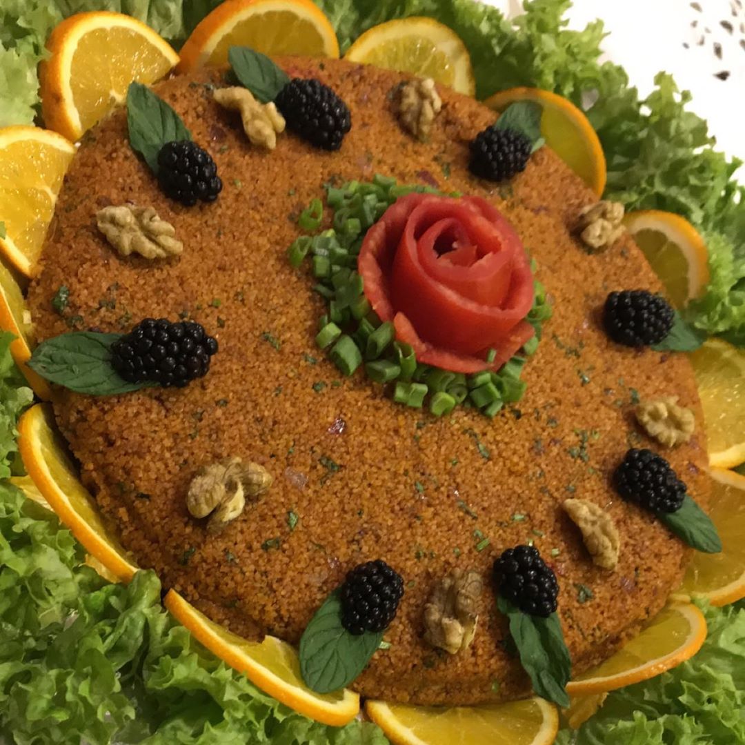 التبوله الارمانيه (سبايسي) . #سلطات #سلطات_لذيذه #مقبلات #تقديمات_مناسبات #بوفيه #توصيل