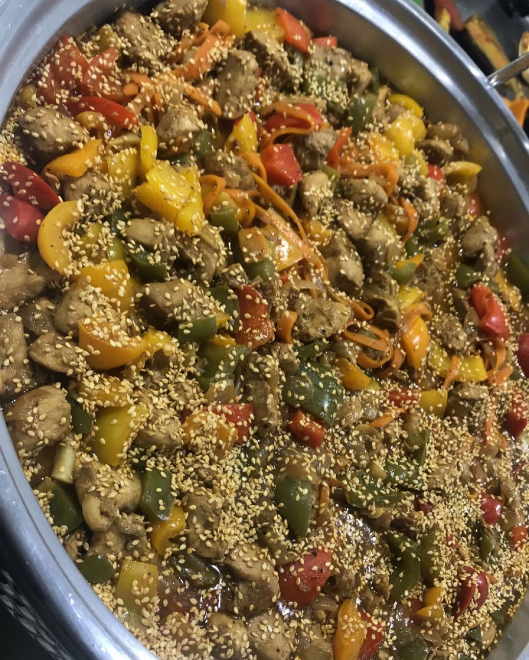 #دجاج_صيني_مع_الخضار