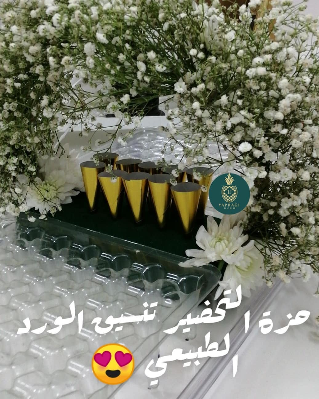 حزة تحضير صينية اليوباش . تقديمات اقماع الكونو الاسبانيه ..#ورق_عنب_يزم_يبرق . . مزينه بزه