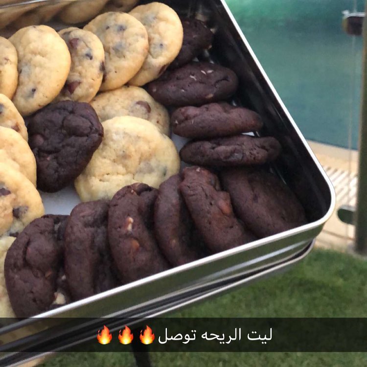 بعدسة أصدقاء أخضر وأبيض #cookies #عطلة_الصيف #أسر_منتجة #قهوة_المساء #قهوة_تركية #توصيل_اس