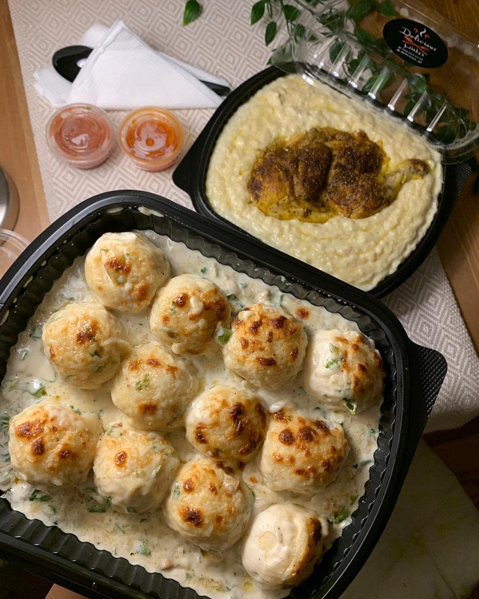 لحجز طلباتكم عن طريق الواتساب ♥️♥️ #تصويركم ♥️ #سليق #كرات_البطاطس #delicious #food #saudi
