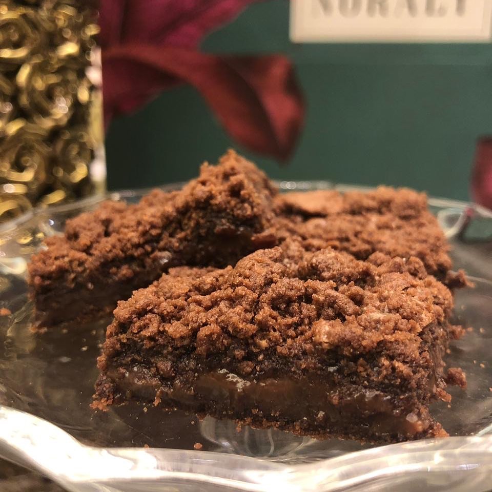 One last box of big chocolate fudge . . . Ready for delivery now on Jahez