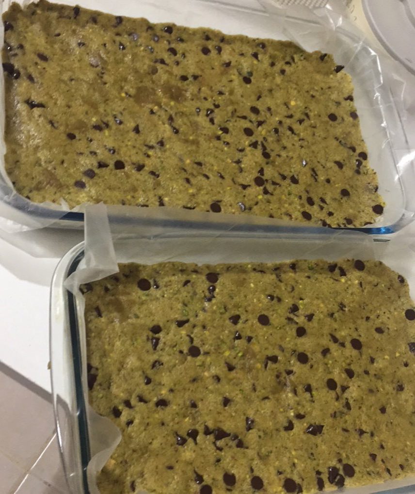 Preparing new order of pistachios sweet #pistachio #sweet #yammy #delicious #حلا_الفستق #ح