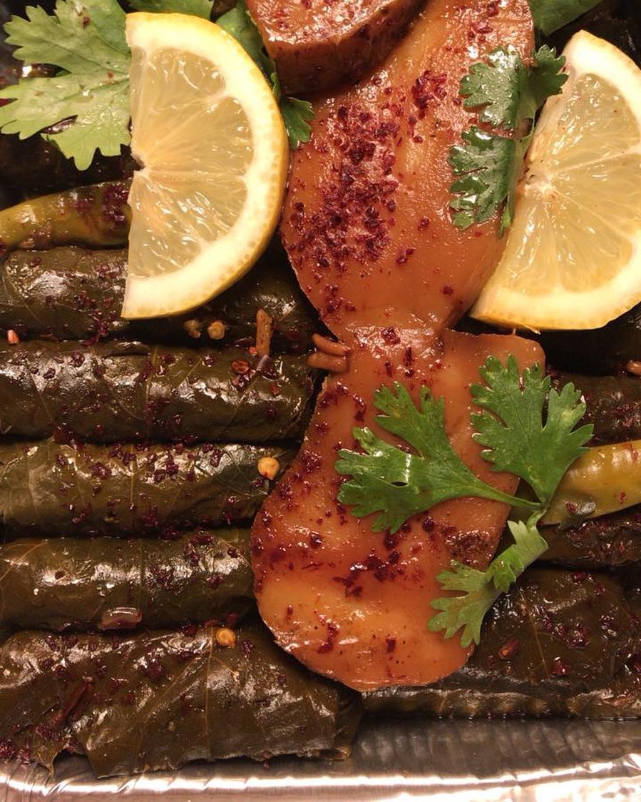 #ورق_عنب #stuffed #grape #leaves . #tasty #dessert #tastyfood #yummy #grapes #لذيذ #جازان