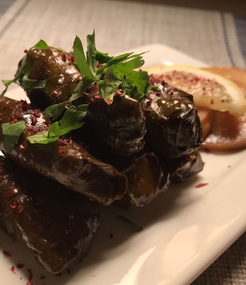 5 ريال #ورق_عنب #stuffed #grape #leaves . #tasty #dessert #tastyfood #yummy #grapes #لذيذ