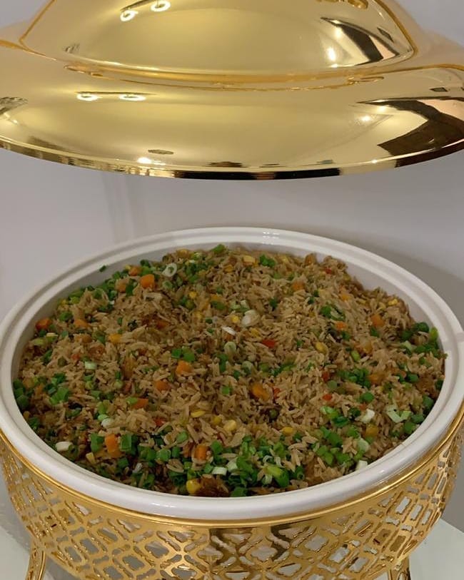 ارز صيني بالخضار