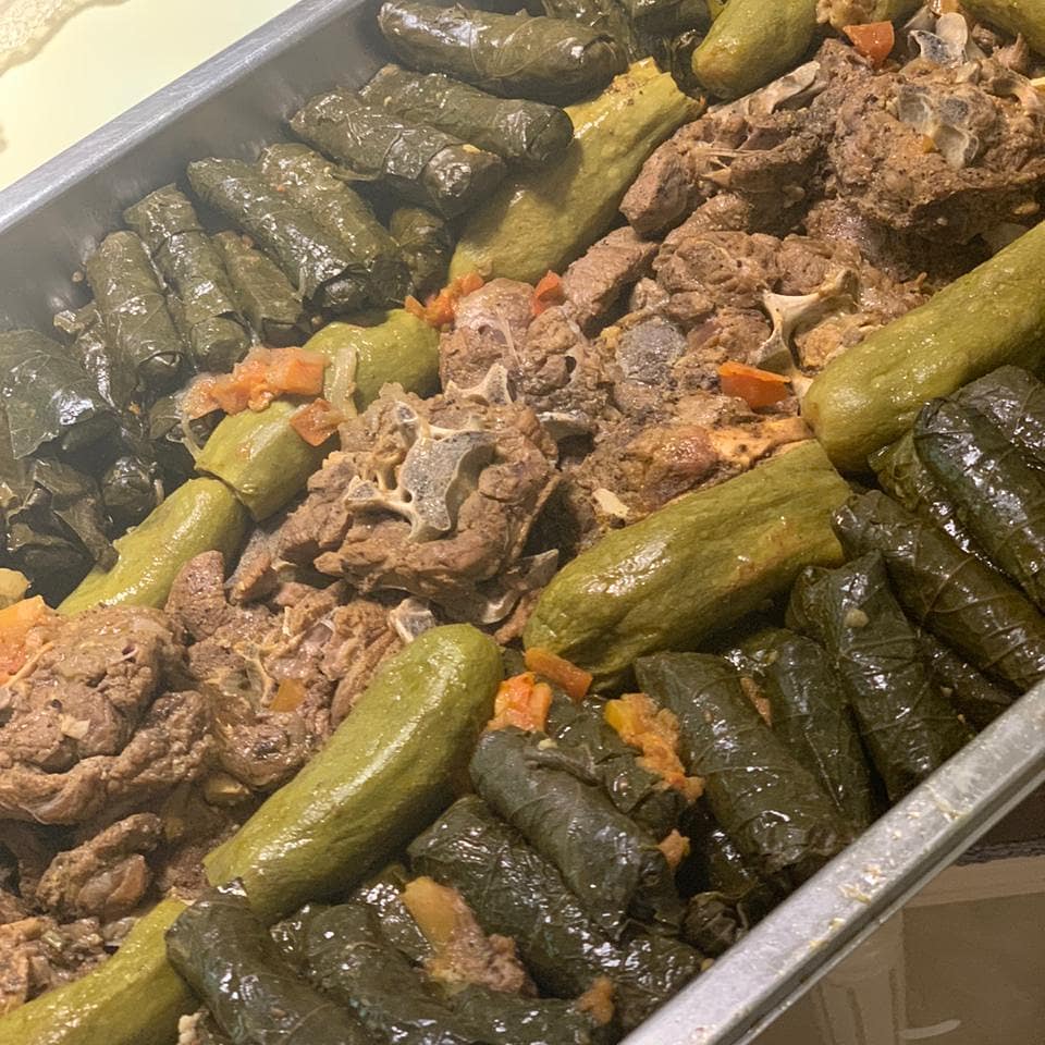 ورق عنب مع رقاب