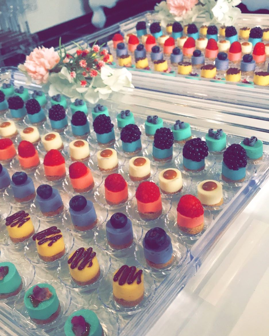 طلبية زبونتي #تشيز_ماينا#تشيز_كيك#ميني_تشيز_كيك#جدة#ماينا_تشيز_طاهيات _بسبوسه